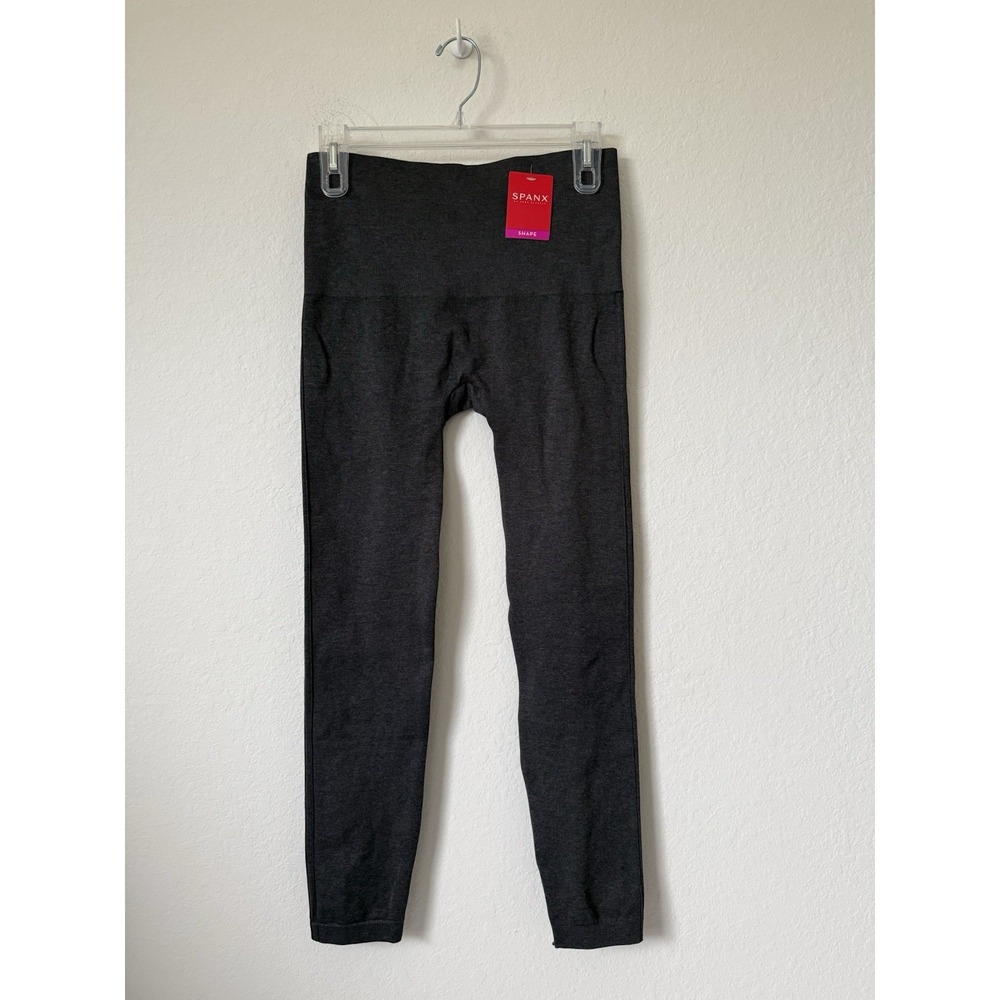 Spanx Look At Me Now Leggings Womens size plus 1X FL351P Charcoal NWT